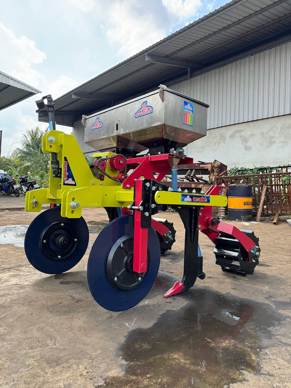 ผานพรวนฝังปุ๋ย 50–60 แรงม้า — 8
